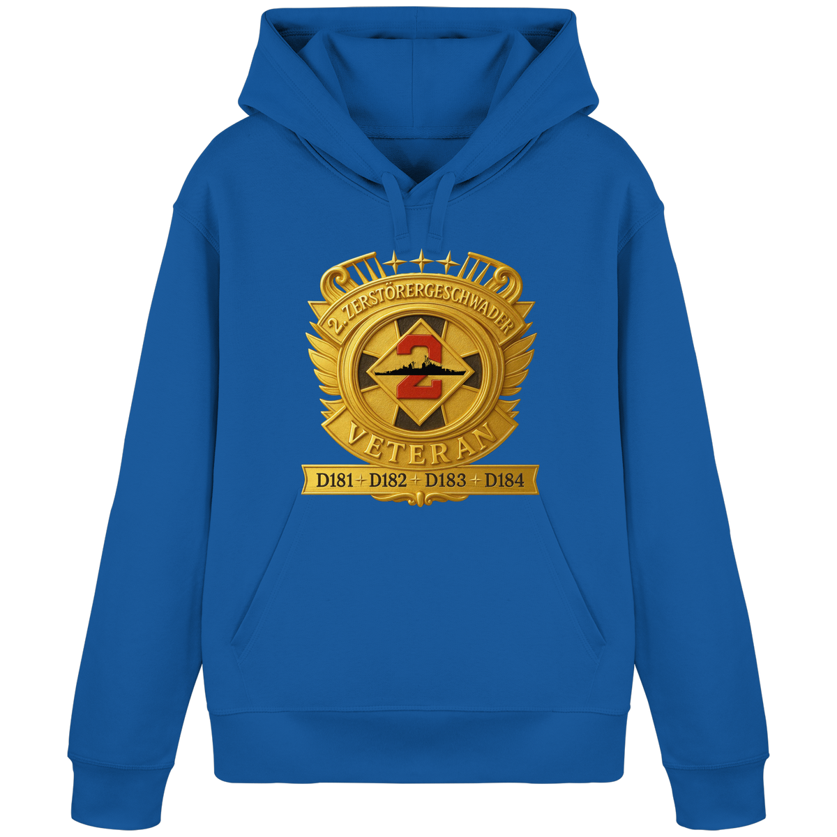 2. Zerstörergeschwader - Veteran  - Organic Basic Hoodie