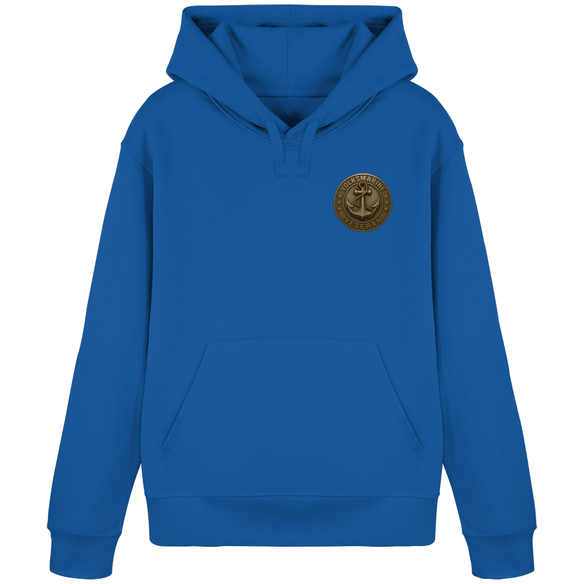Volksmarine Veteran  - Metalleffekt - Organic Basic Hoodie