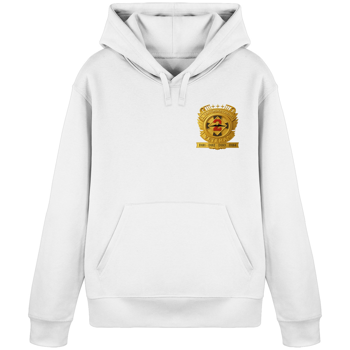 2. Zerstörergeschwader - Veteran - Organic Basic Hoodie