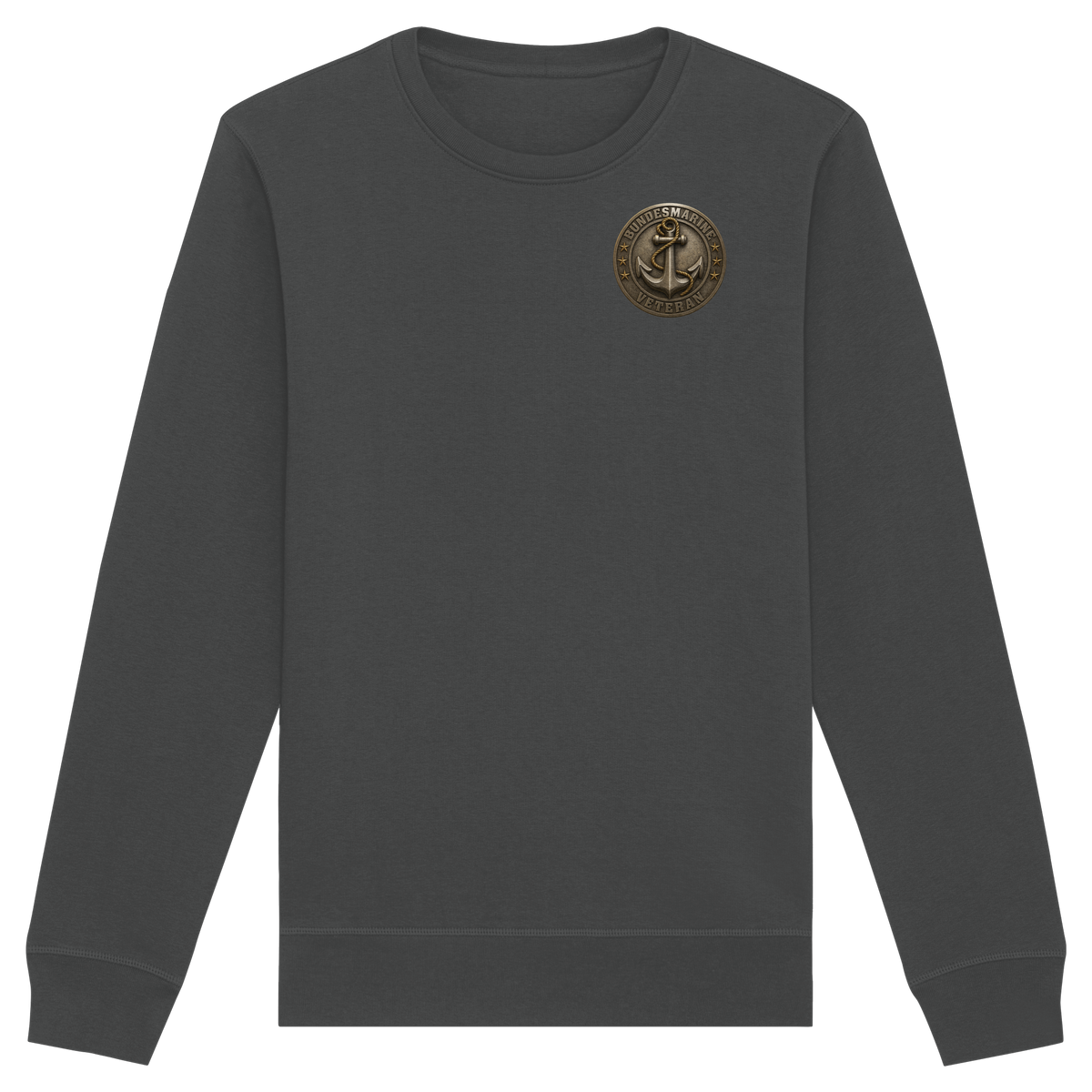 Logo BUNDESMARINE - Metalleffekt - Organic Basic Unisex Sweatshirt