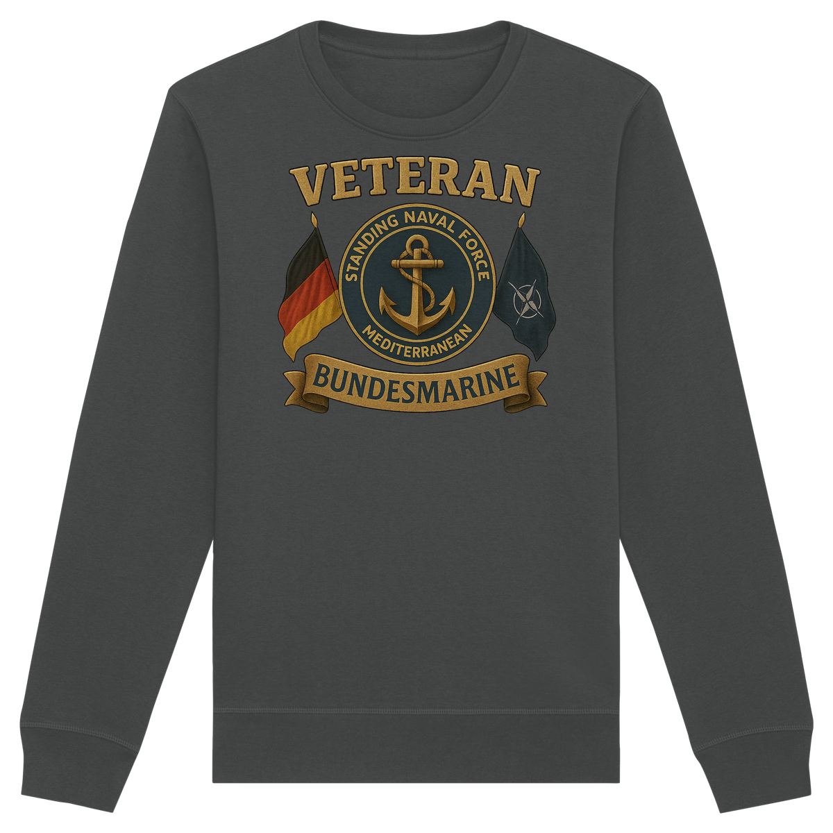 Veteran BUNDESMARINE - SNFM - Organic Basic Unisex Sweatshirt