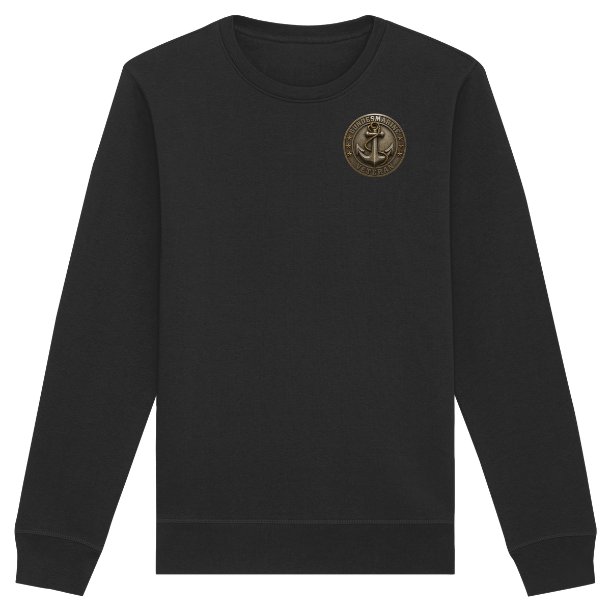 Logo BUNDESMARINE - Metalleffekt - Organic Basic Unisex Sweatshirt