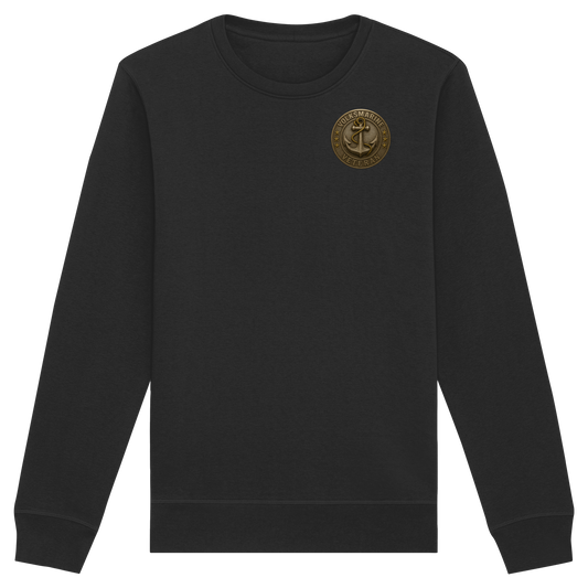 Volksmarine Veteran  - Metalleffekt - Organic Basic Unisex Sweatshirt