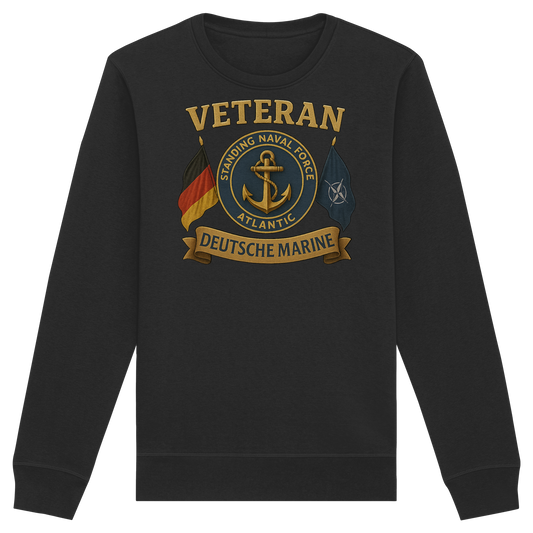 Veteran DEUTSCHE MARINE - SNFL - Organic Basic Unisex Sweatshirt