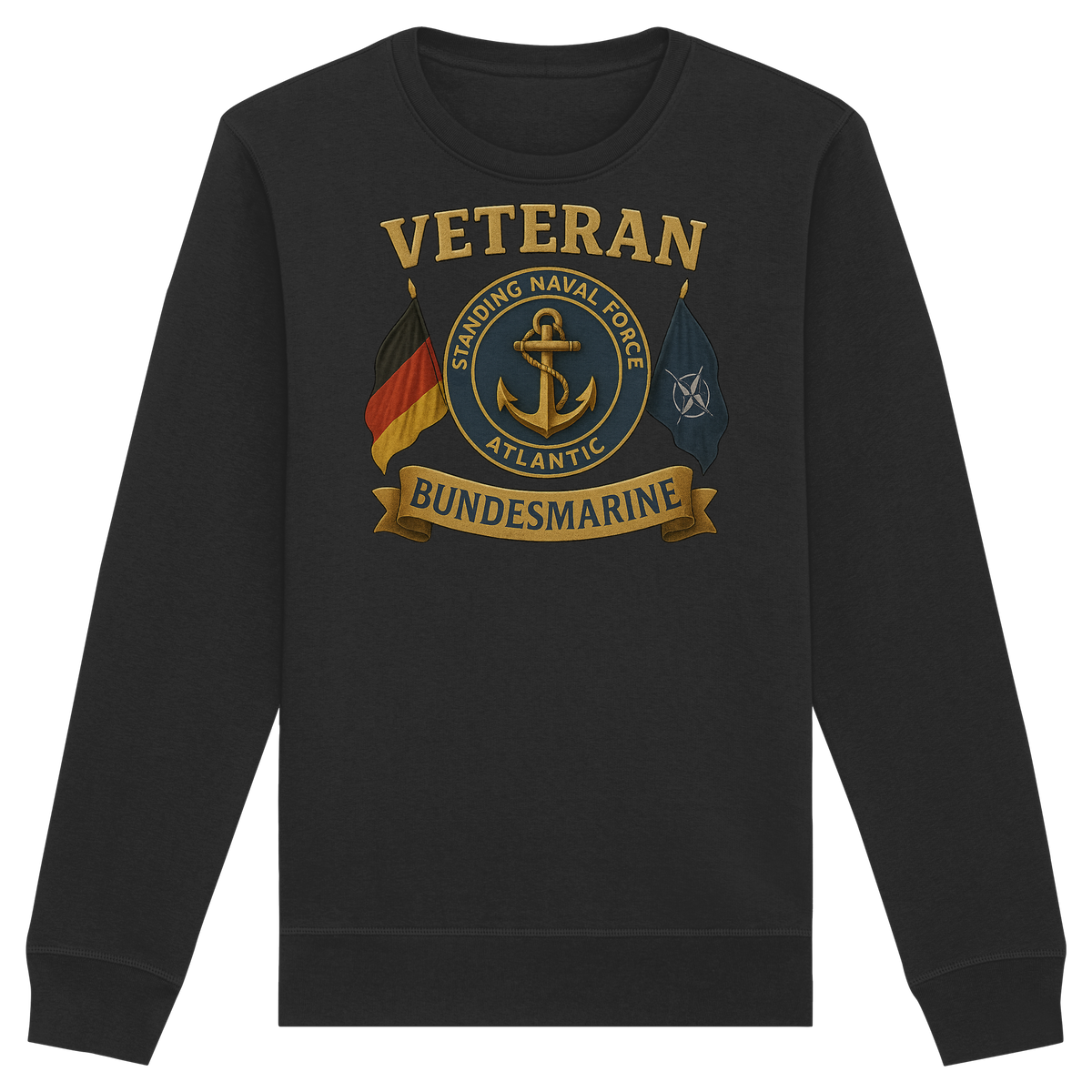 Veteran BUNDESMARINE - SNFL - Organic Basic Unisex Sweatshirt