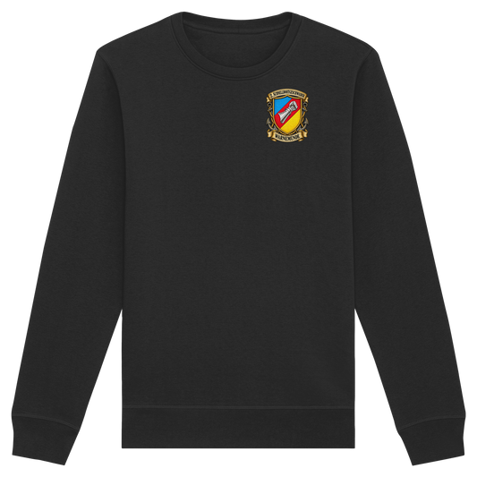 Wappen 2. Schnellbootgeschwader - Brustlogo - Warnemünde - Organic Basic Unisex Sweatshirt