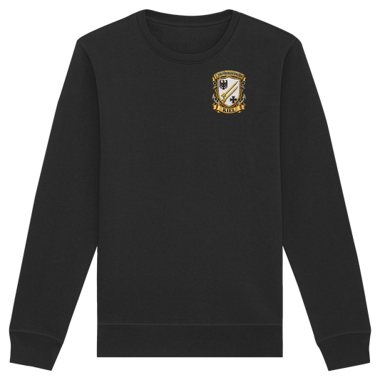 Wappen 1. Zerstörergeschwader - KIEL - Brustlogo - Organic Basic Unisex Sweatshirt