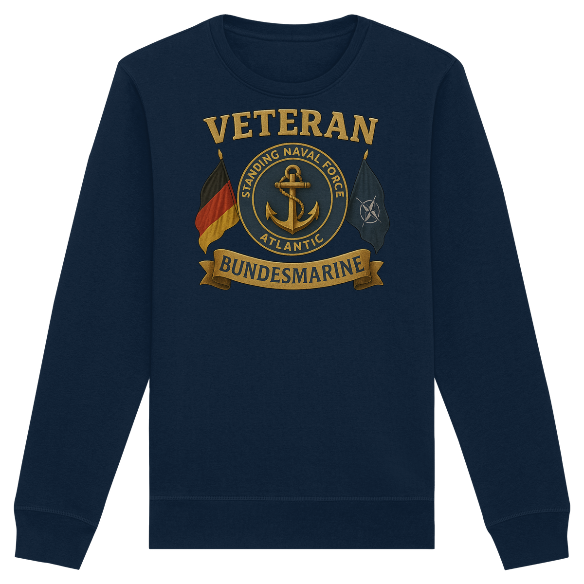 Veteran BUNDESMARINE - SNFL - Organic Basic Unisex Sweatshirt