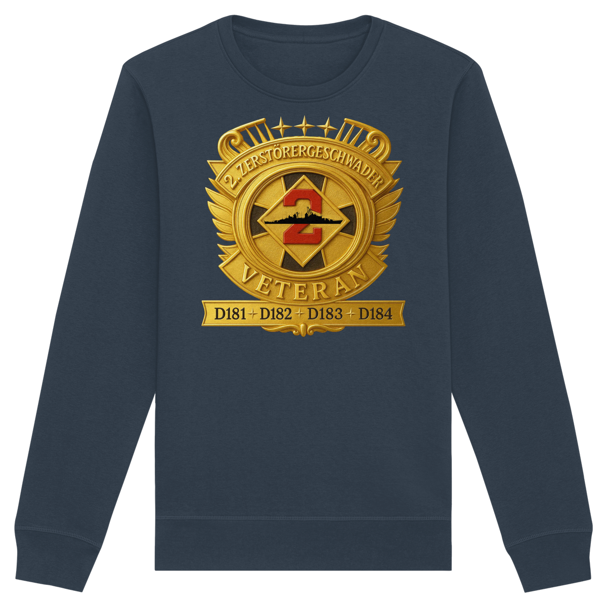 2. Zerstörergeschwader - Veteran  - Organic Basic Unisex Sweatshirt