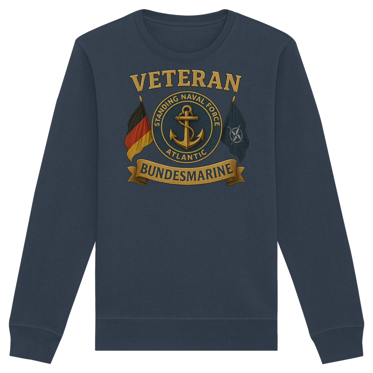 Veteran BUNDESMARINE - SNFL - Organic Basic Unisex Sweatshirt