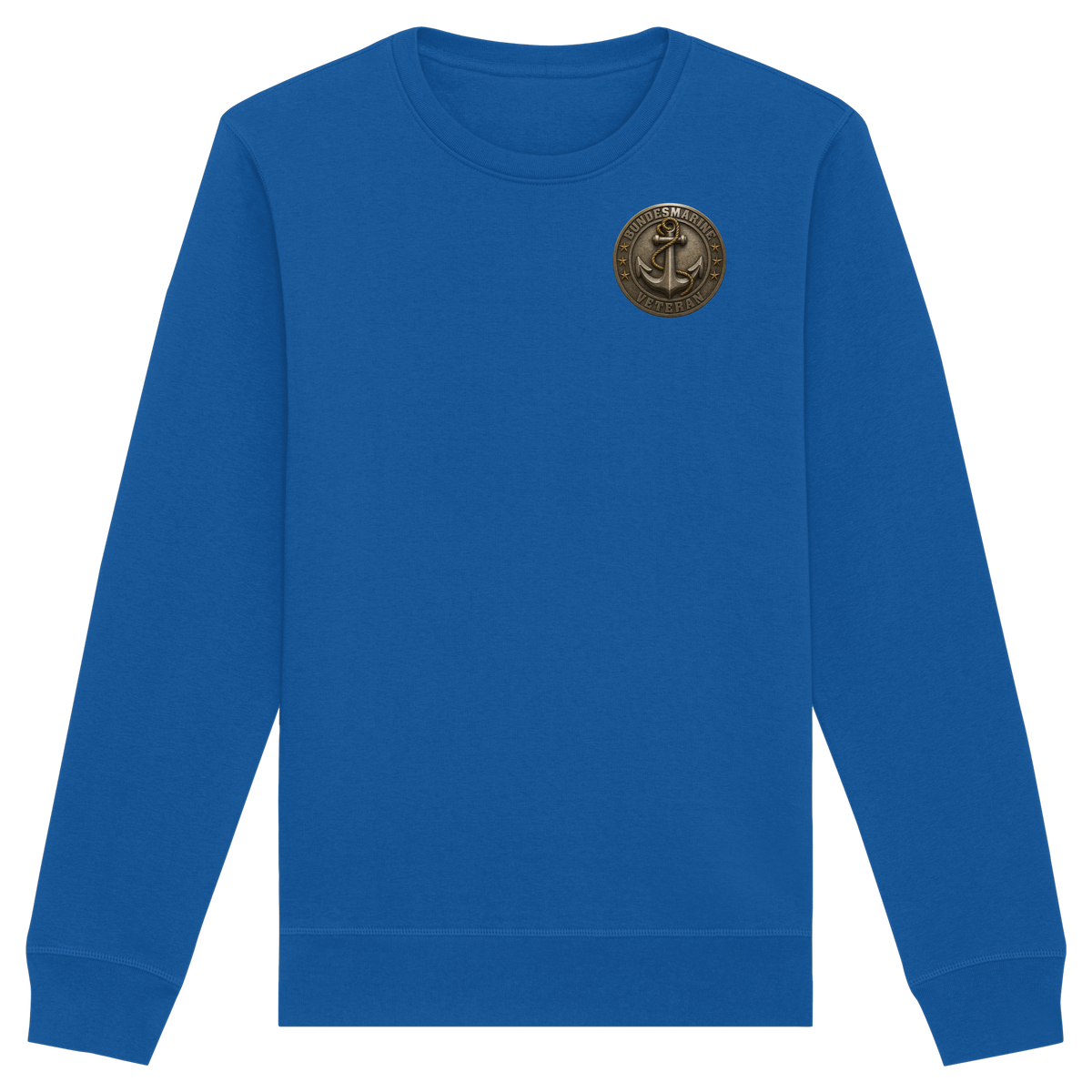 Logo BUNDESMARINE - Metalleffekt - Organic Basic Unisex Sweatshirt