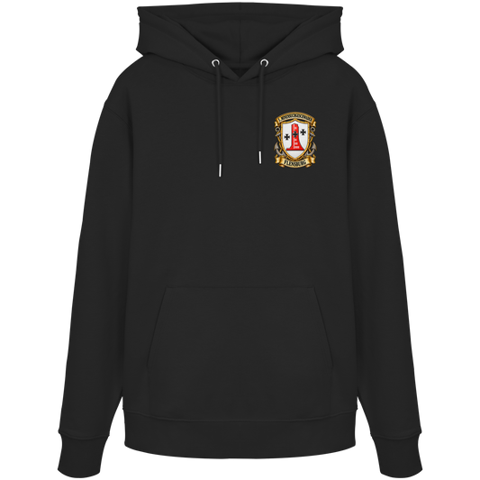 Wappen 1. Minensuchgeschwader - FLENSBURG - Brustlogo  - Organic Hoodie
