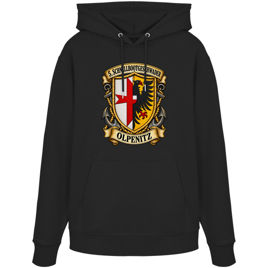 Wappen 5. Schnellbootgeschwader - OLPENITZ - Organic Hoodie
