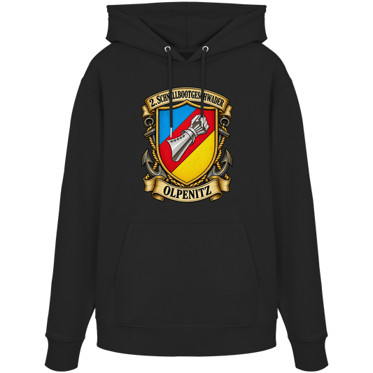 Wappen 2. Schnellbootgeschwader - Olpenitz - Organic Hoodie
