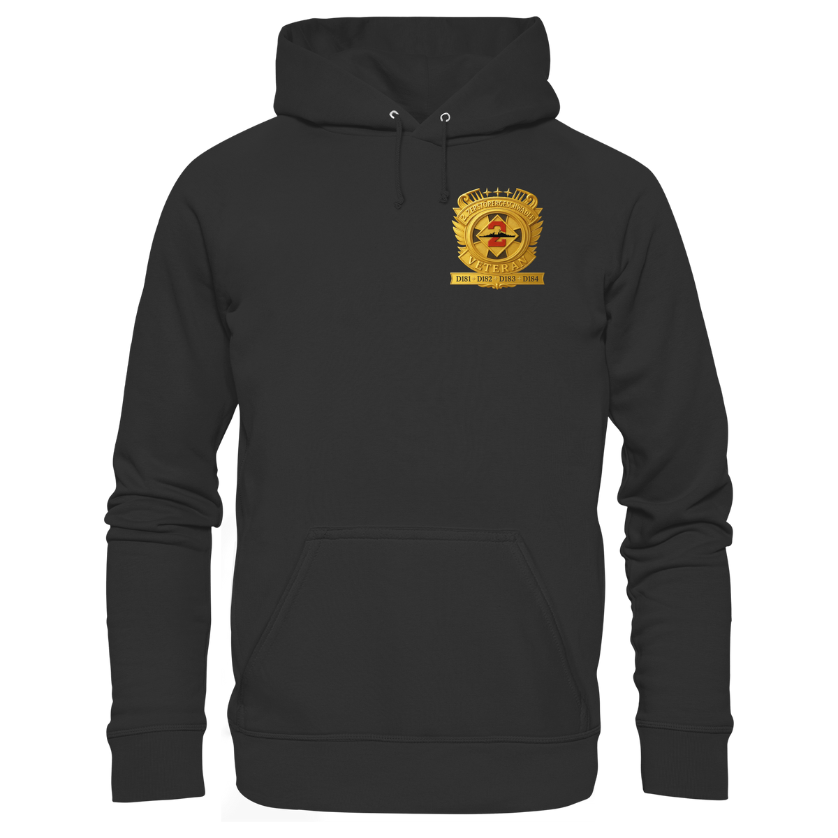 2. Zerstörergeschwader - Veteran - Organic Hoodie