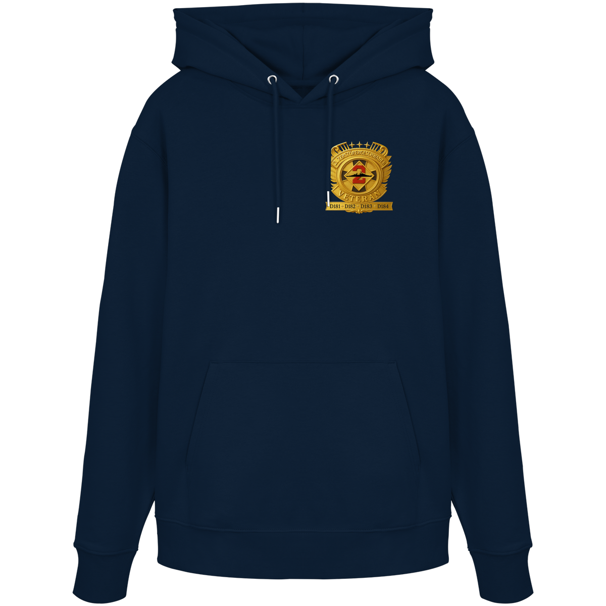 2. Zerstörergeschwader - Veteran - Organic Hoodie