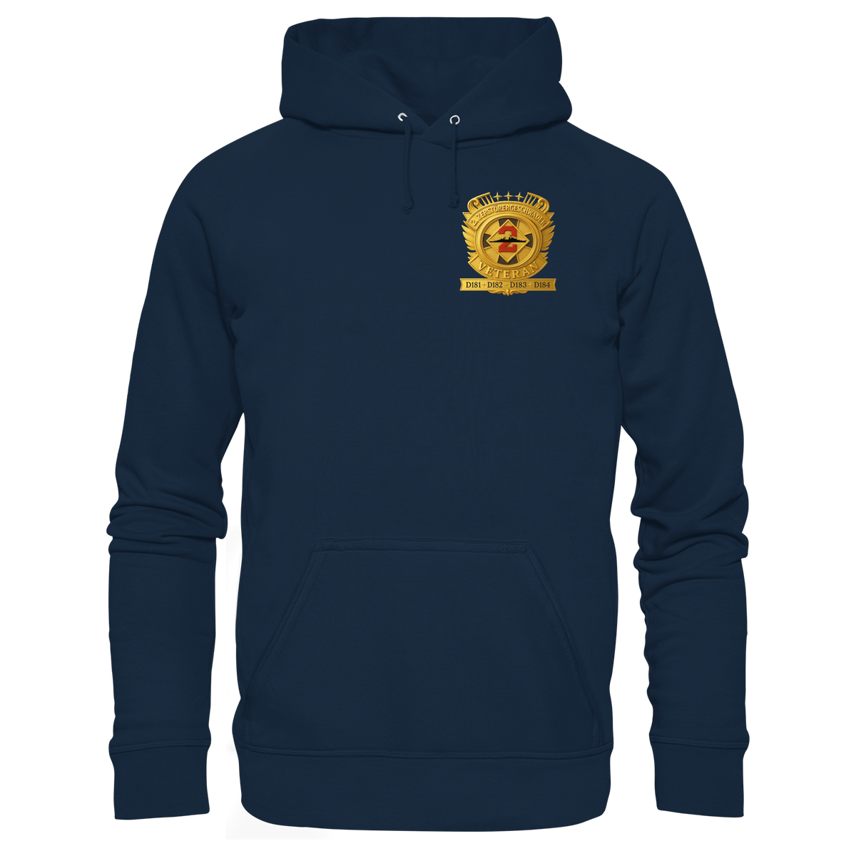 2. Zerstörergeschwader - Veteran - Organic Hoodie