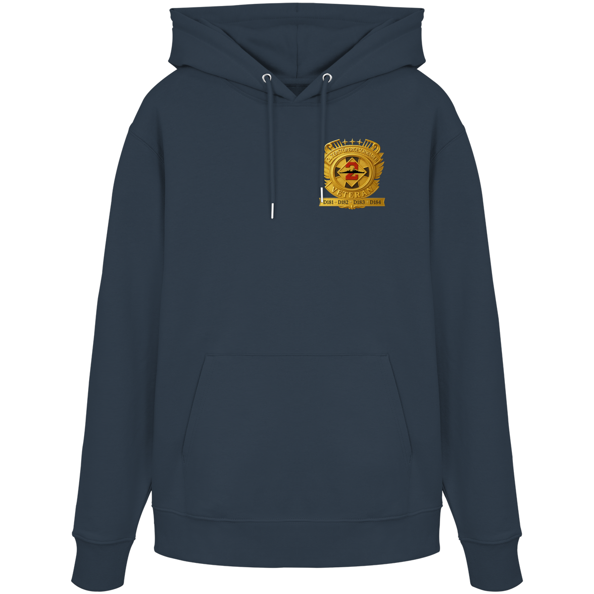 2. Zerstörergeschwader - Veteran - Organic Hoodie