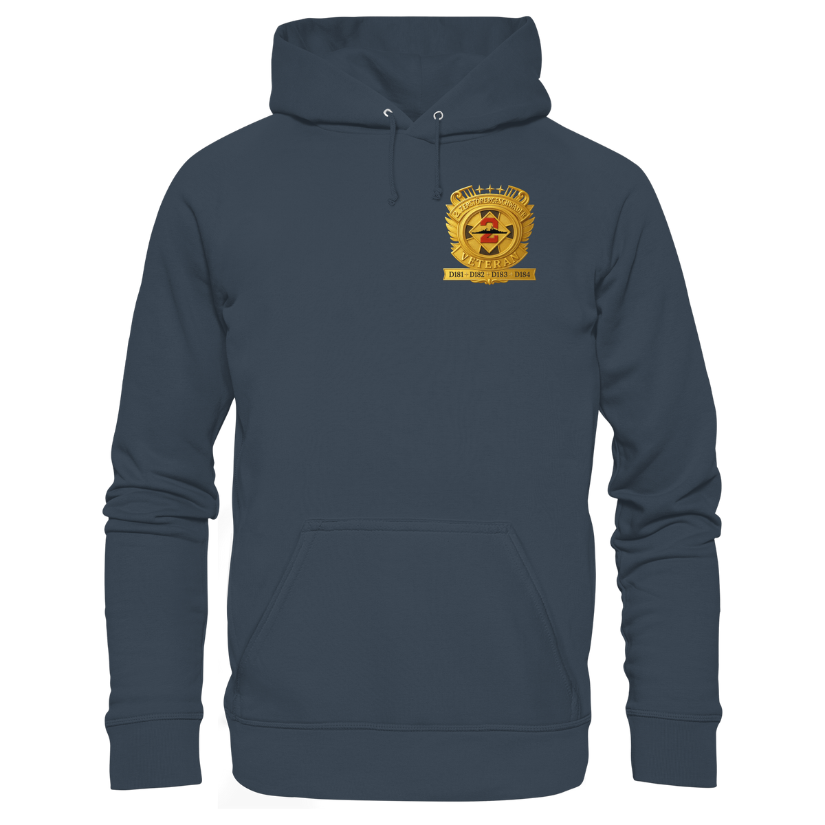 2. Zerstörergeschwader - Veteran - Organic Hoodie