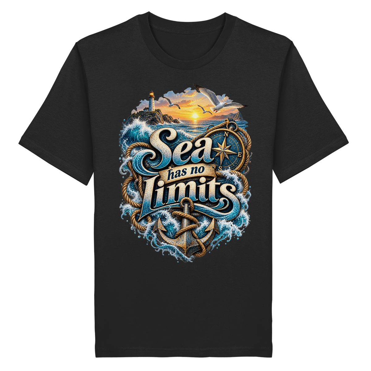 Sea has no Limits - Organic Shirt