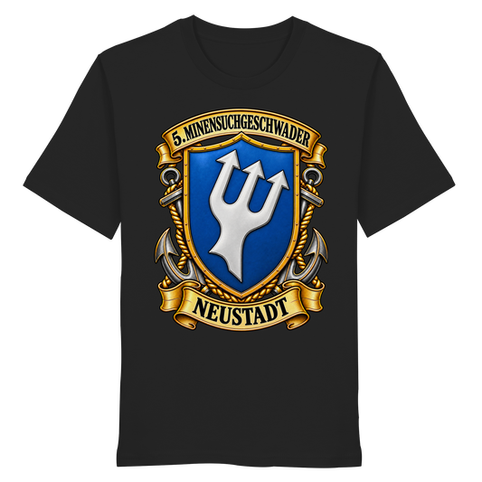 Wappen 5. Minensuchgeschwader - NEUSTADT - Organic Shirt