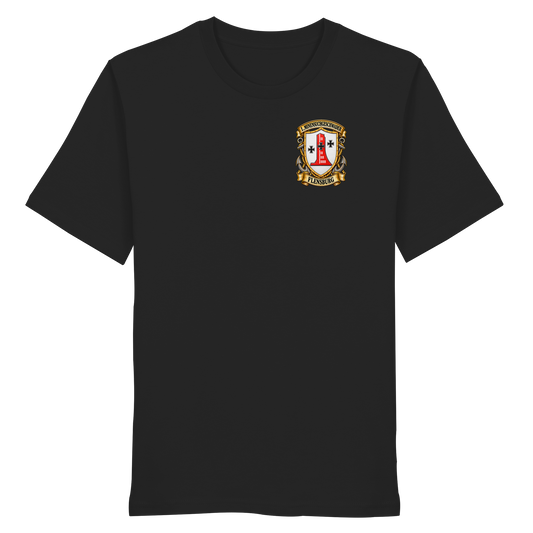 Wappen 1. Minensuchgeschwader - FLENSBURG - Brustlogo  - Organic Shirt