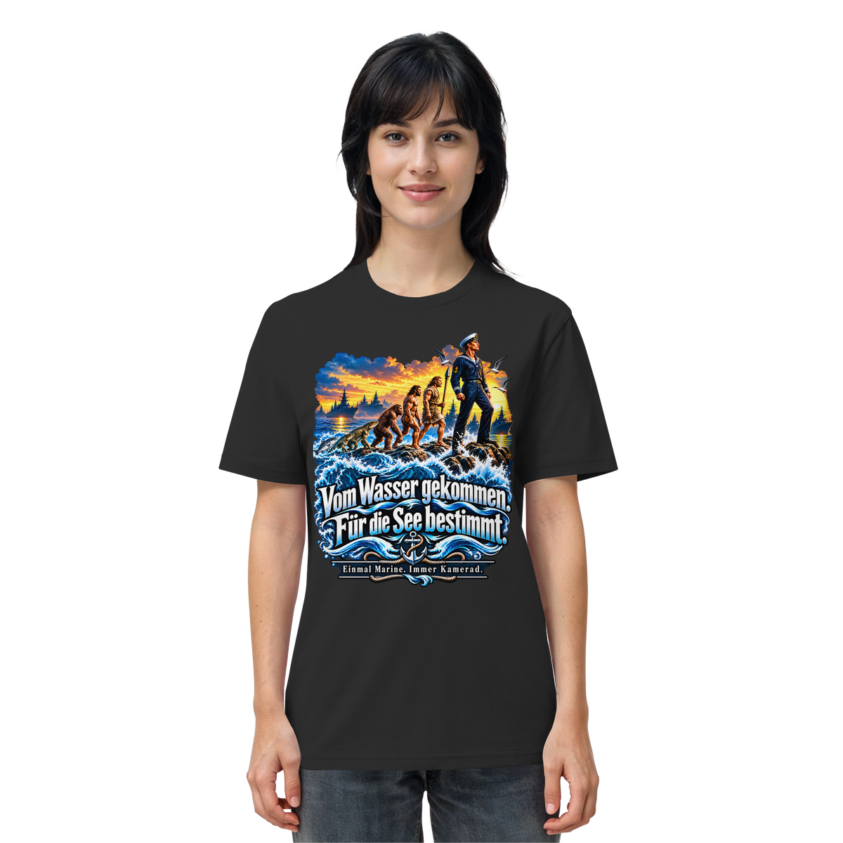 Vom Wasser gekommen - Für die See bestimmt - Organic Shirt