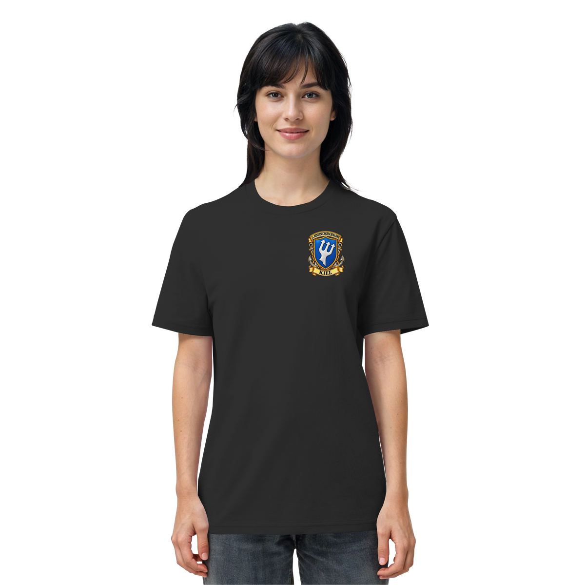 Wappen 5. Minensuchgeschwader - KIEL - Brustlogo  - Organic Shirt