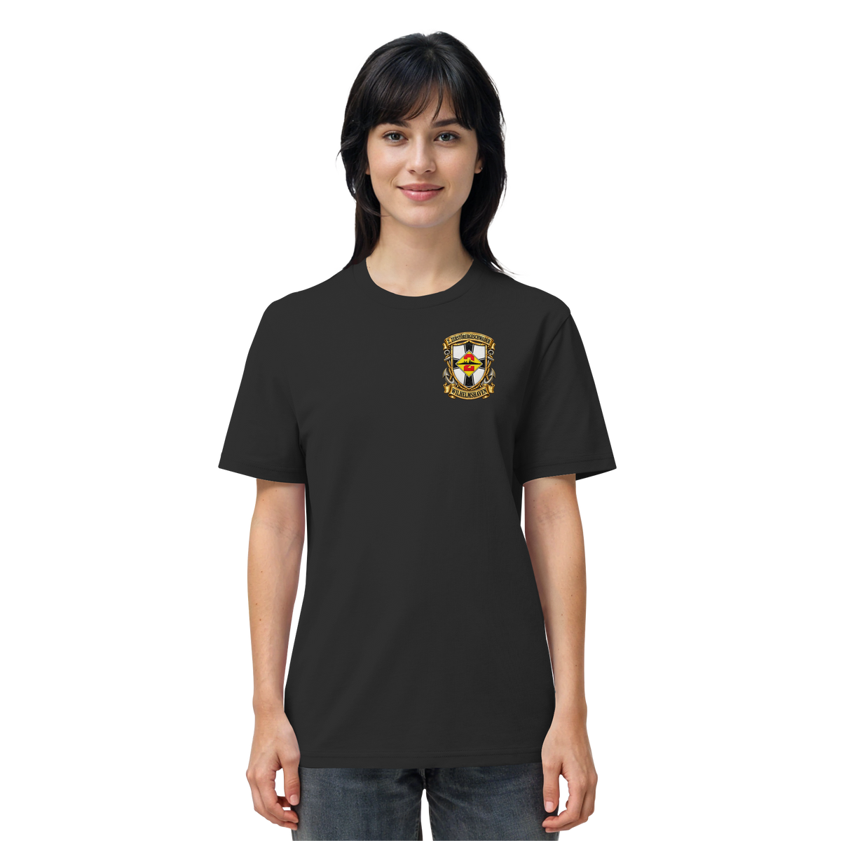 Wappen 2. Zerstörergeschwader - WILHELMSHAVEN - Brustlogo  - Organic Shirt