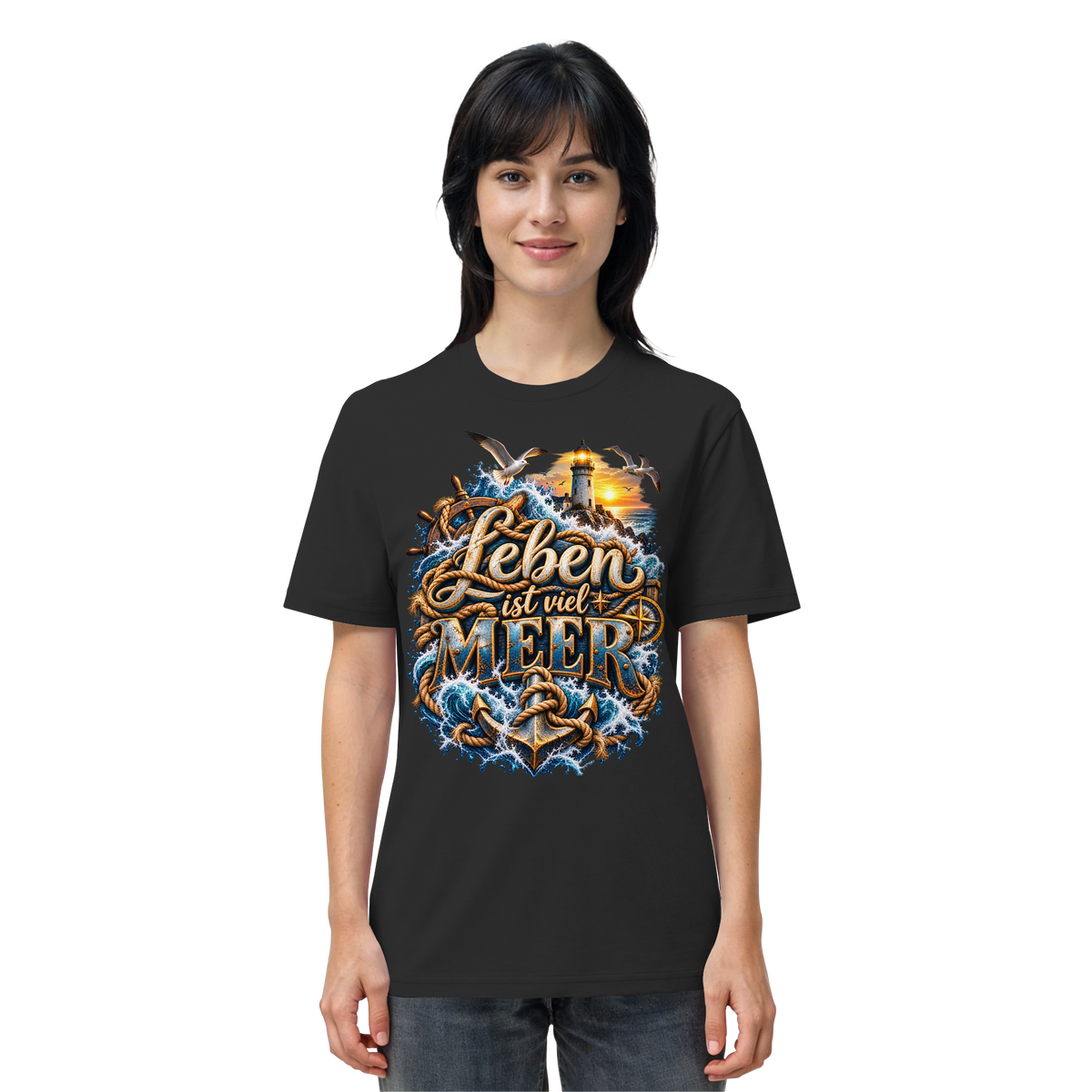 Leben ist viel Meer - Organic Shirt