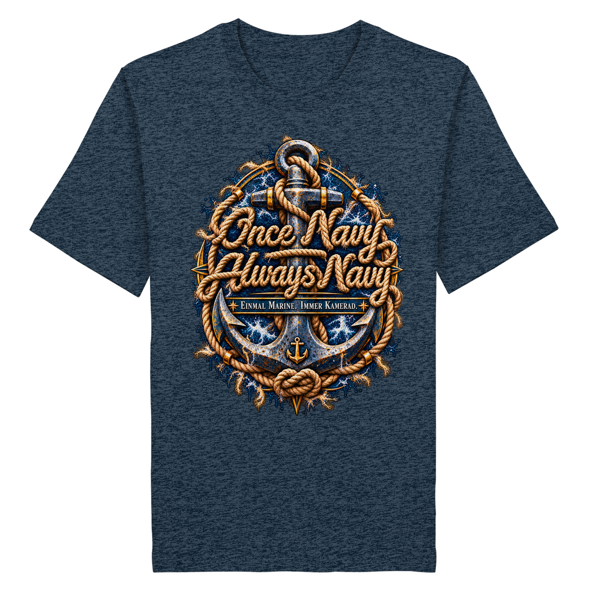 Once Navy - Always Navy - Organic Shirt