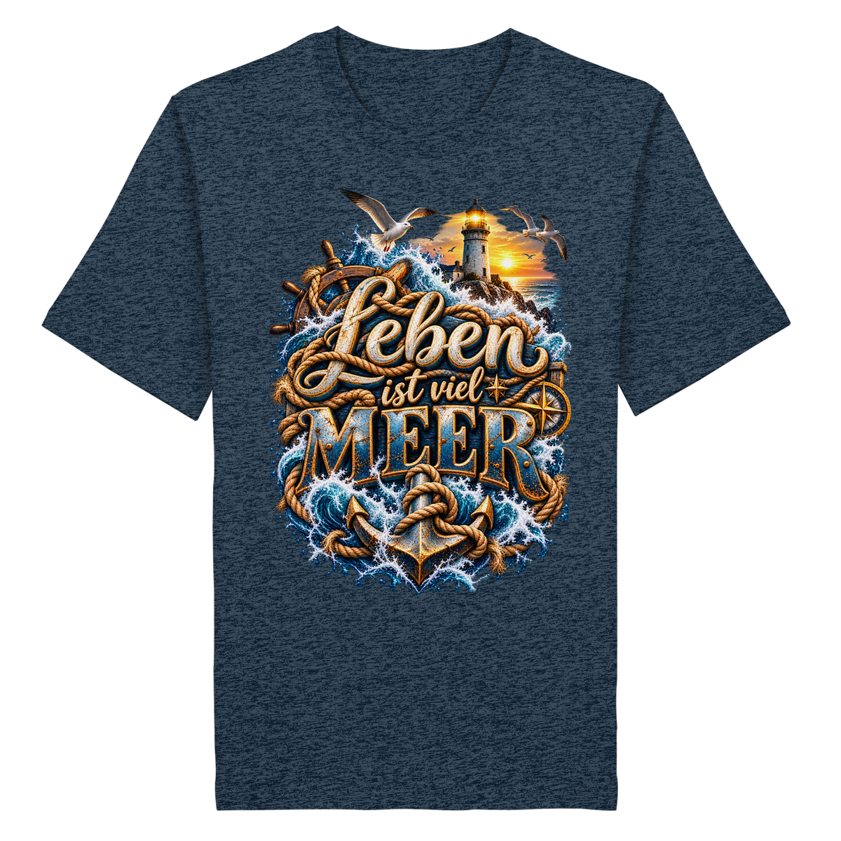 Leben ist viel Meer - Organic Shirt