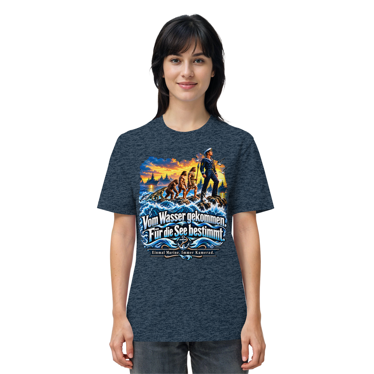 Vom Wasser gekommen - Für die See bestimmt - Organic Shirt
