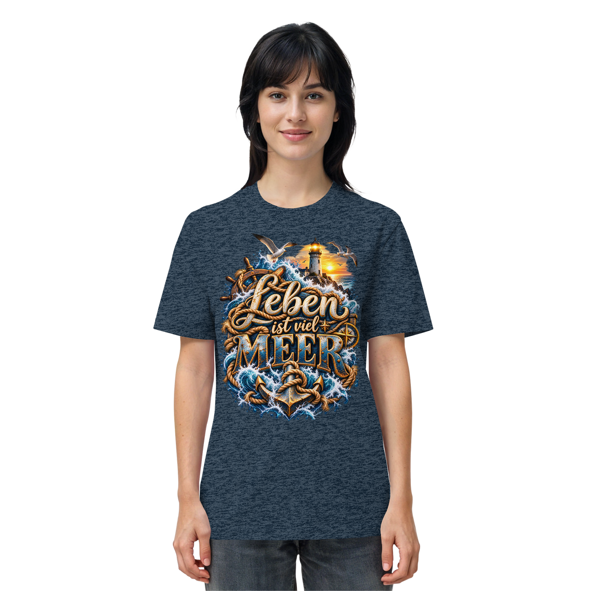 Leben ist viel Meer - Organic Shirt