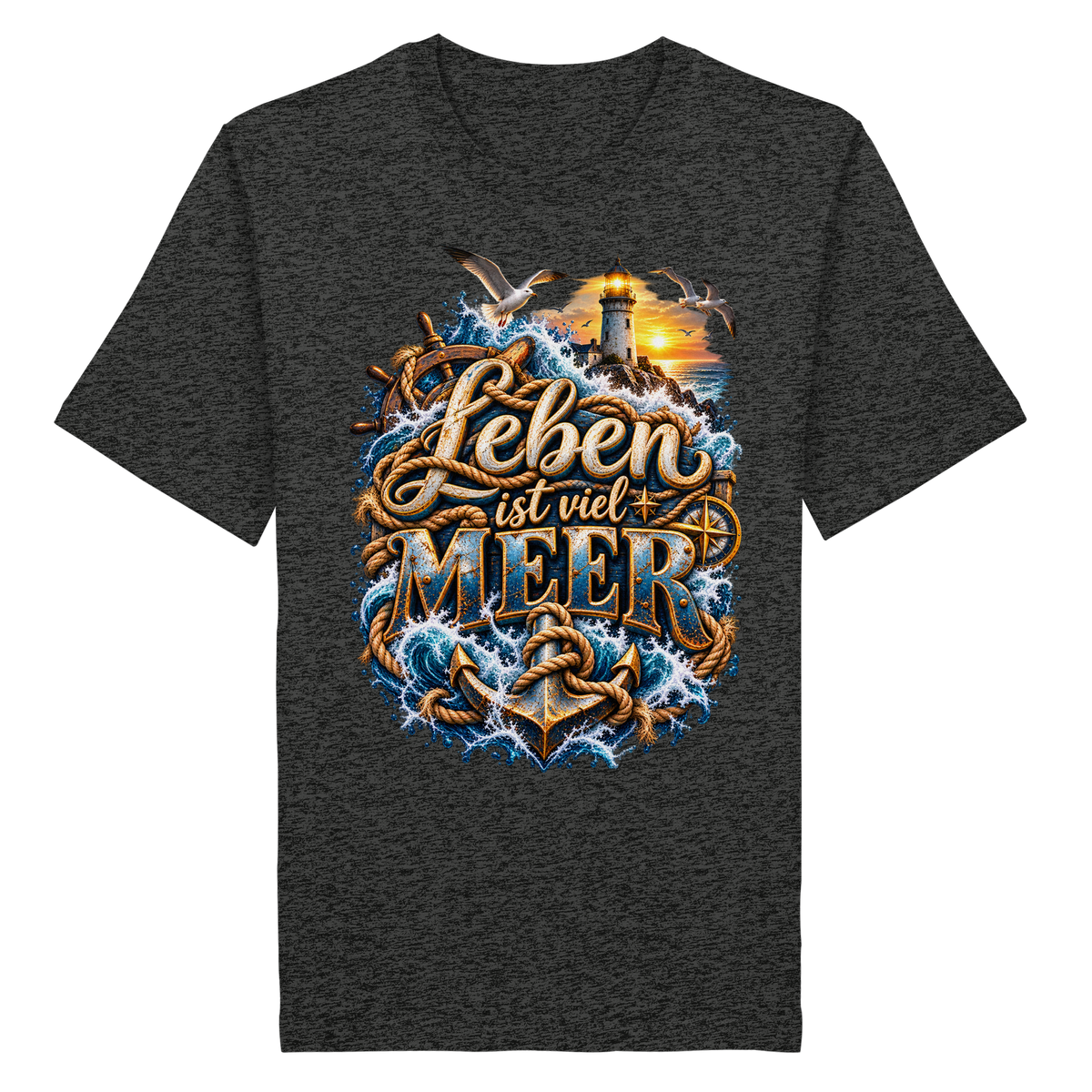 Leben ist viel Meer - Organic Shirt