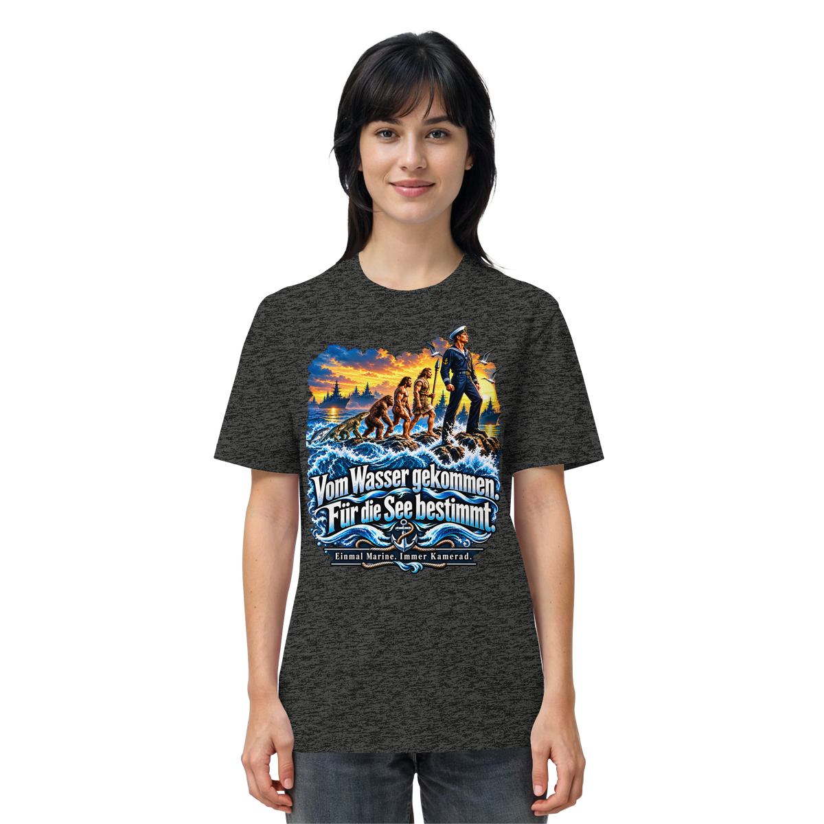 Vom Wasser gekommen - Für die See bestimmt - Organic Shirt