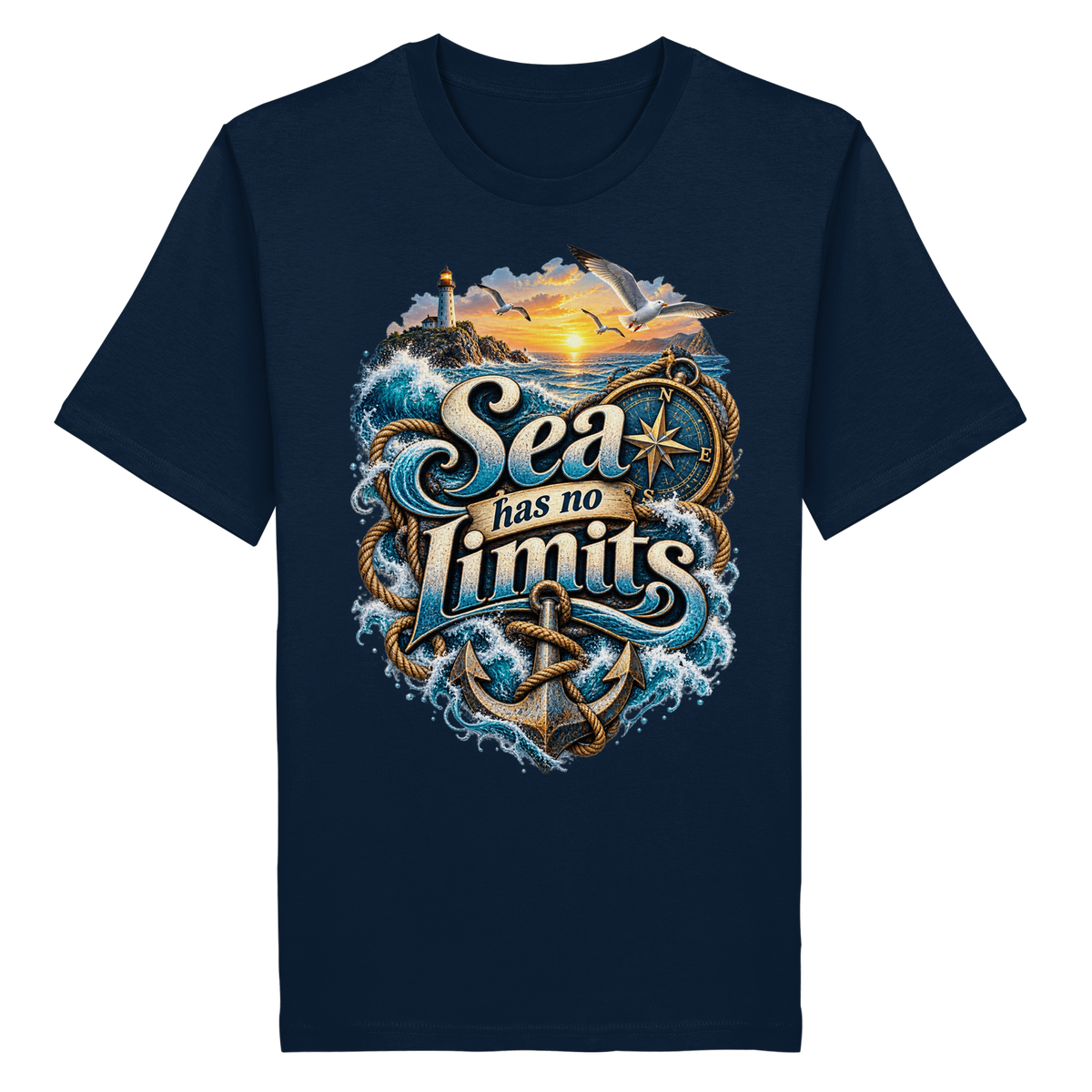 Sea has no Limits - Organic Shirt