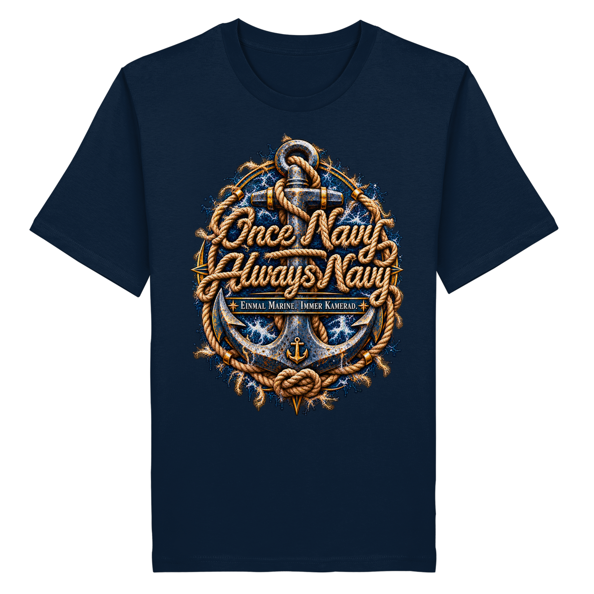 Once Navy - Always Navy - Organic Shirt