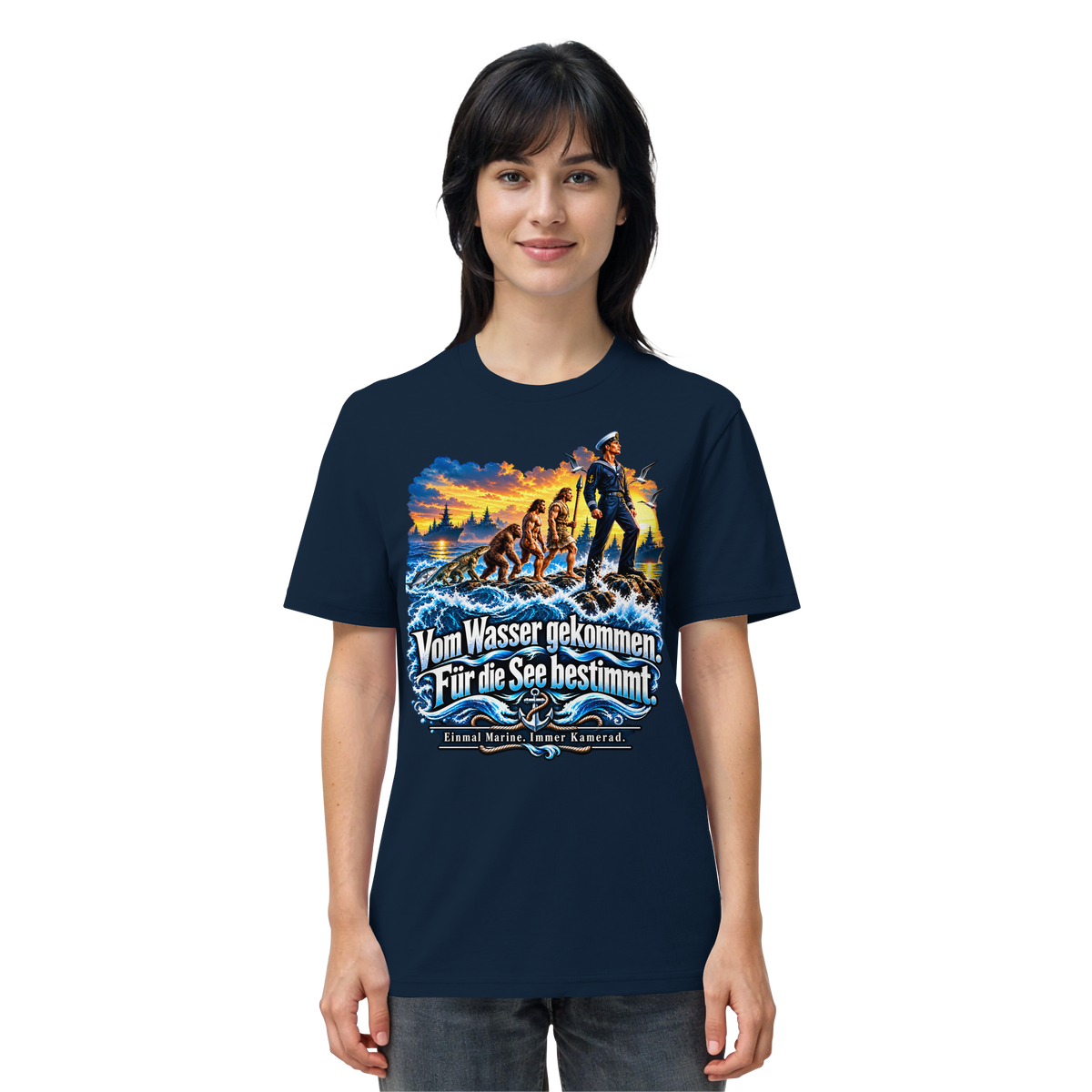 Vom Wasser gekommen - Für die See bestimmt - Organic Shirt