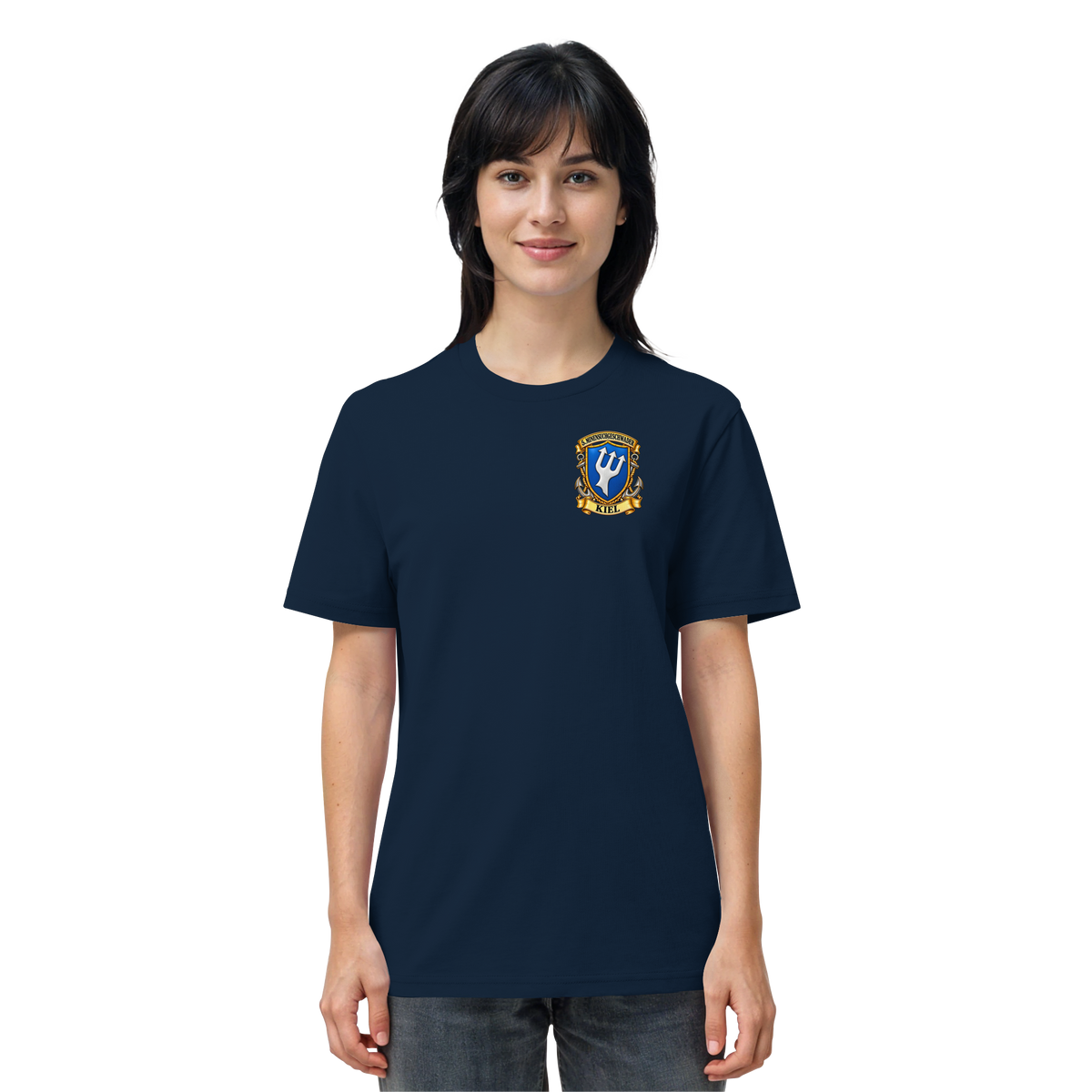 Wappen 5. Minensuchgeschwader - KIEL - Brustlogo  - Organic Shirt