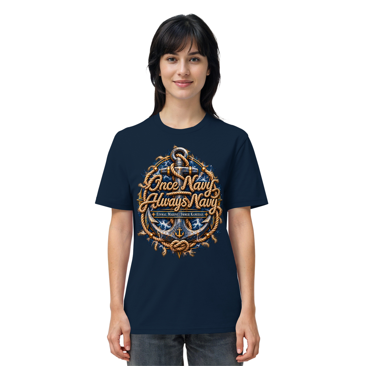 Once Navy - Always Navy - Organic Shirt