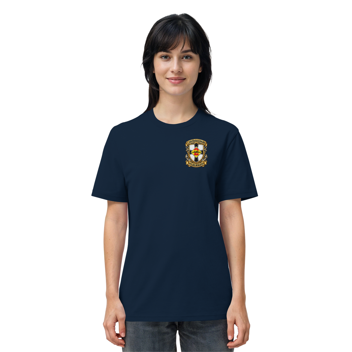 Wappen 2. Zerstörergeschwader - WILHELMSHAVEN - Brustlogo  - Organic Shirt