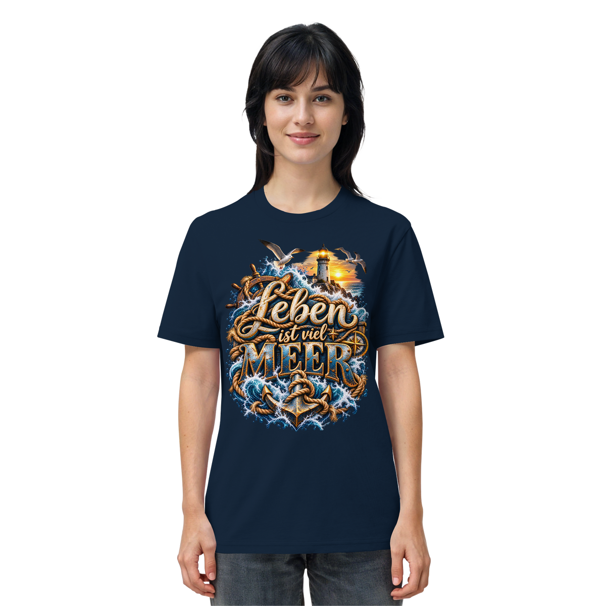 Leben ist viel Meer - Organic Shirt