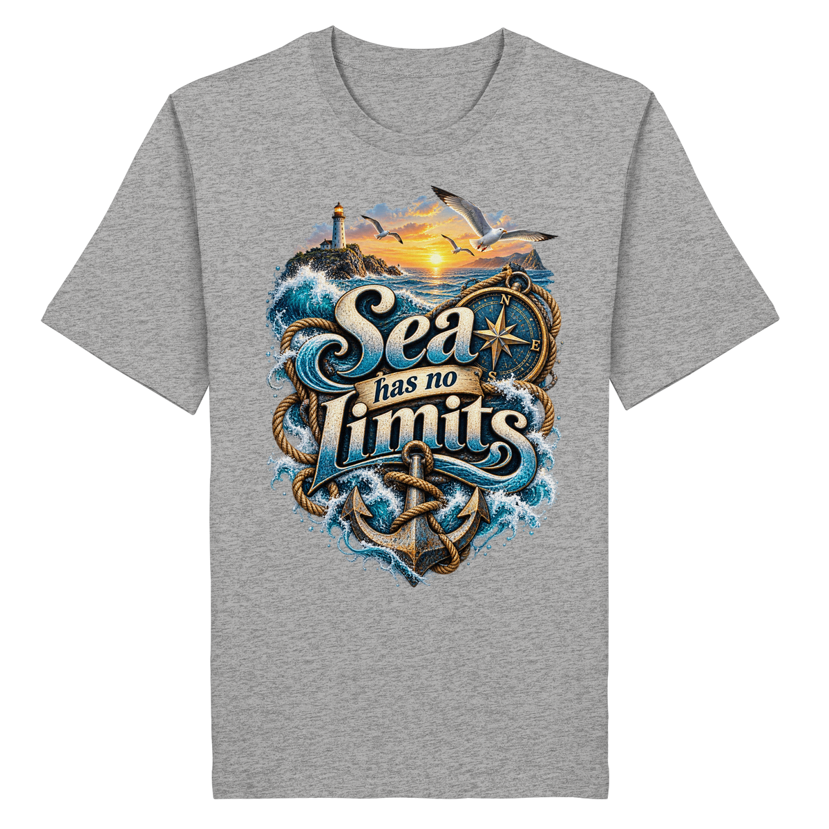 Sea has no Limits - Organic Shirt