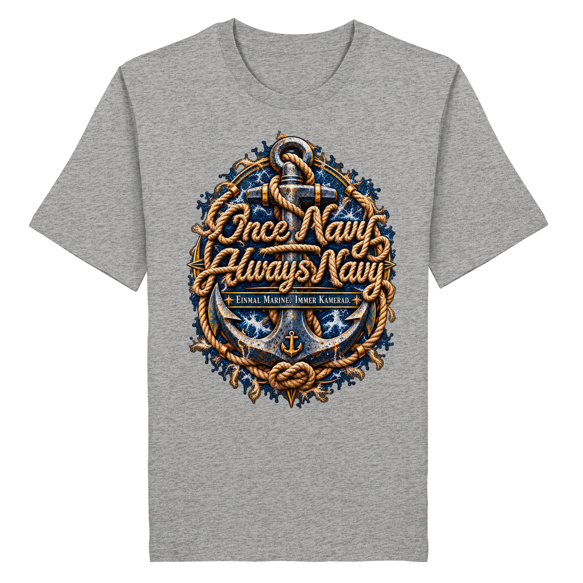 Once Navy - Always Navy - Organic Shirt