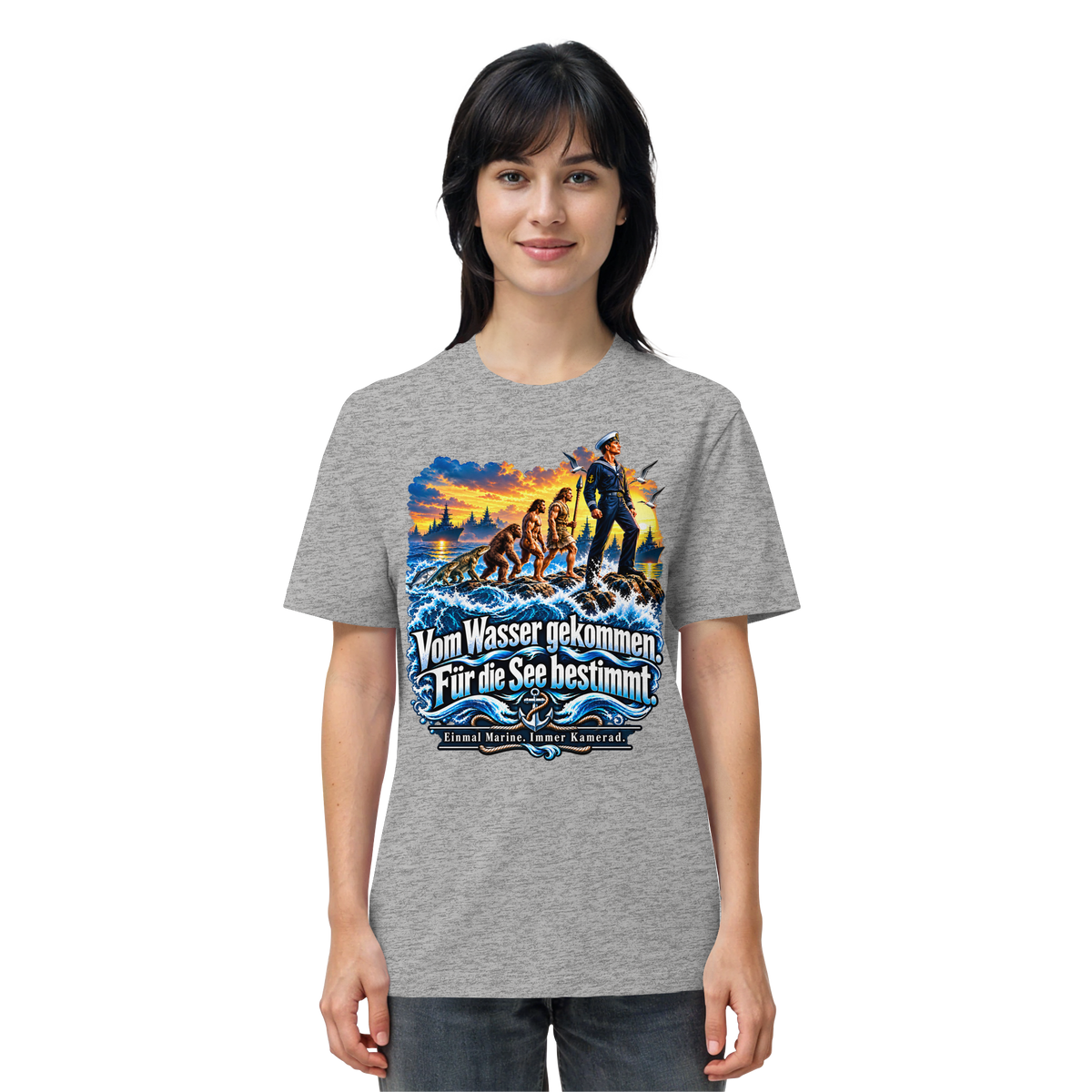 Vom Wasser gekommen - Für die See bestimmt - Organic Shirt