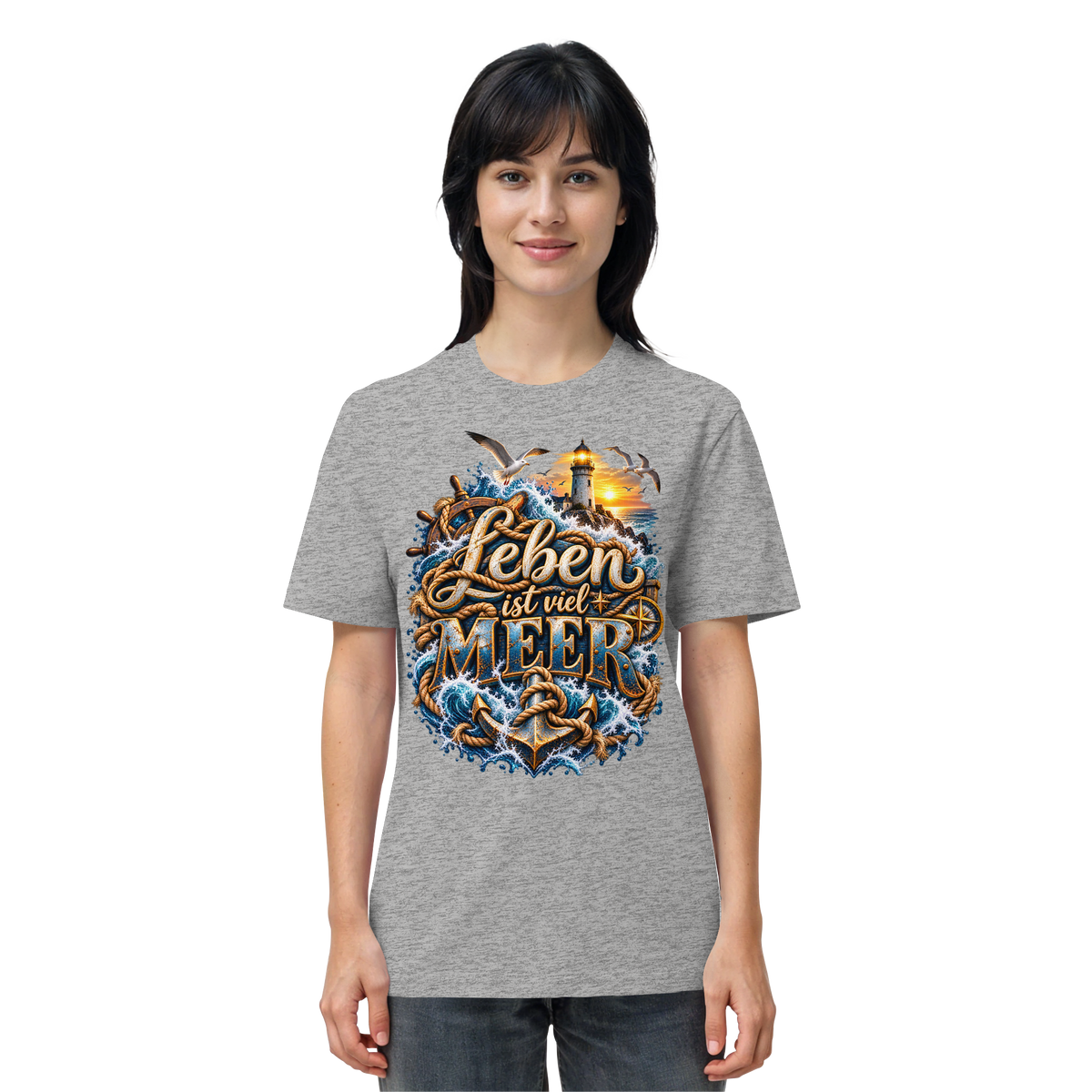 Leben ist viel Meer - Organic Shirt