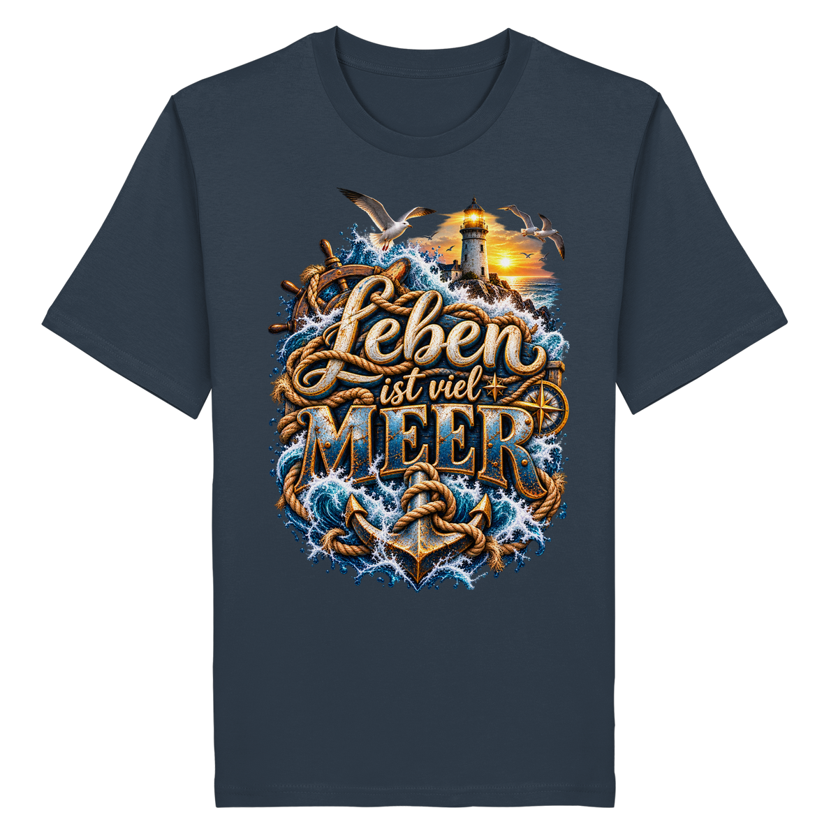 Leben ist viel Meer - Organic Shirt