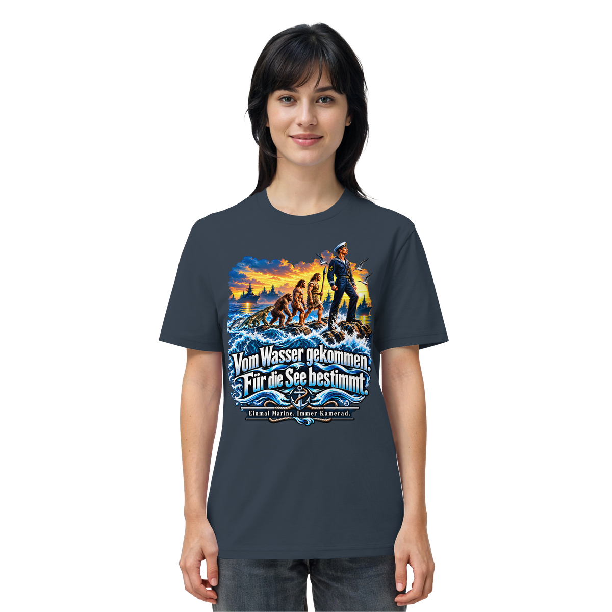 Vom Wasser gekommen - Für die See bestimmt - Organic Shirt