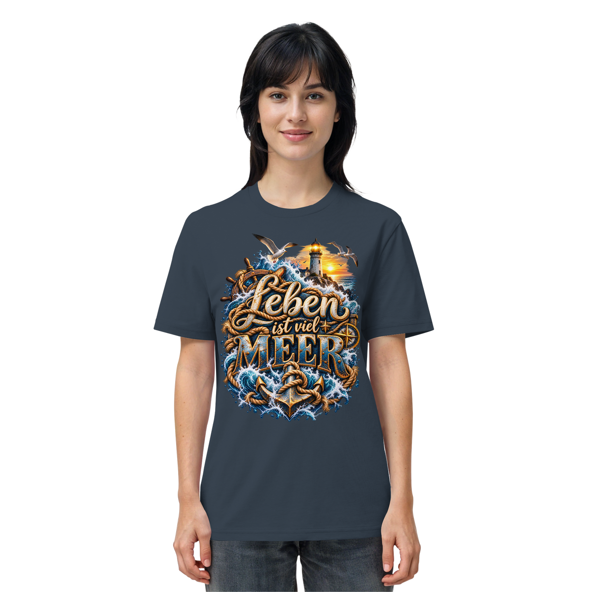 Leben ist viel Meer - Organic Shirt